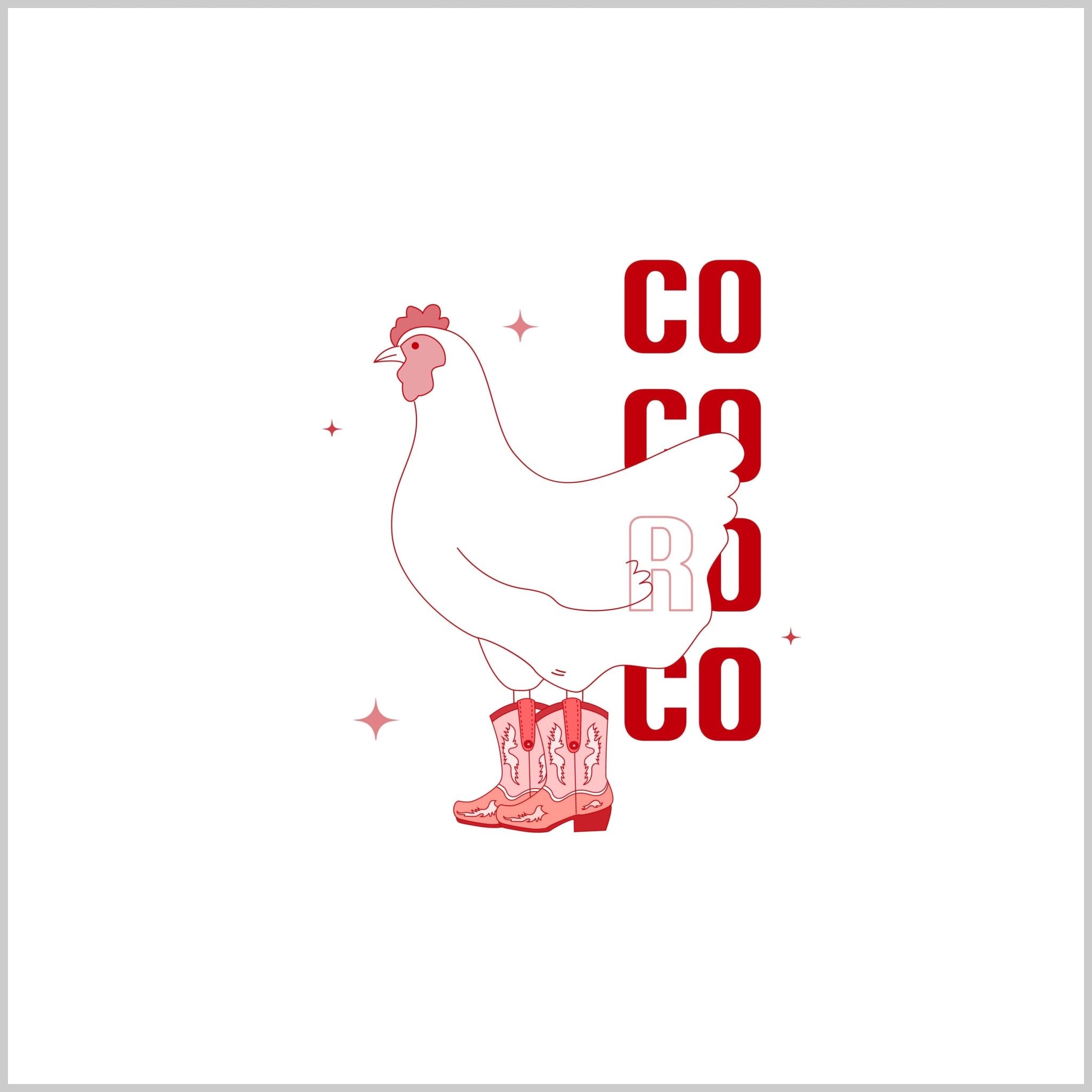 "Cocoroco" by Gissa Art - Reusable Peel-and-Stick Poster - Pasquín