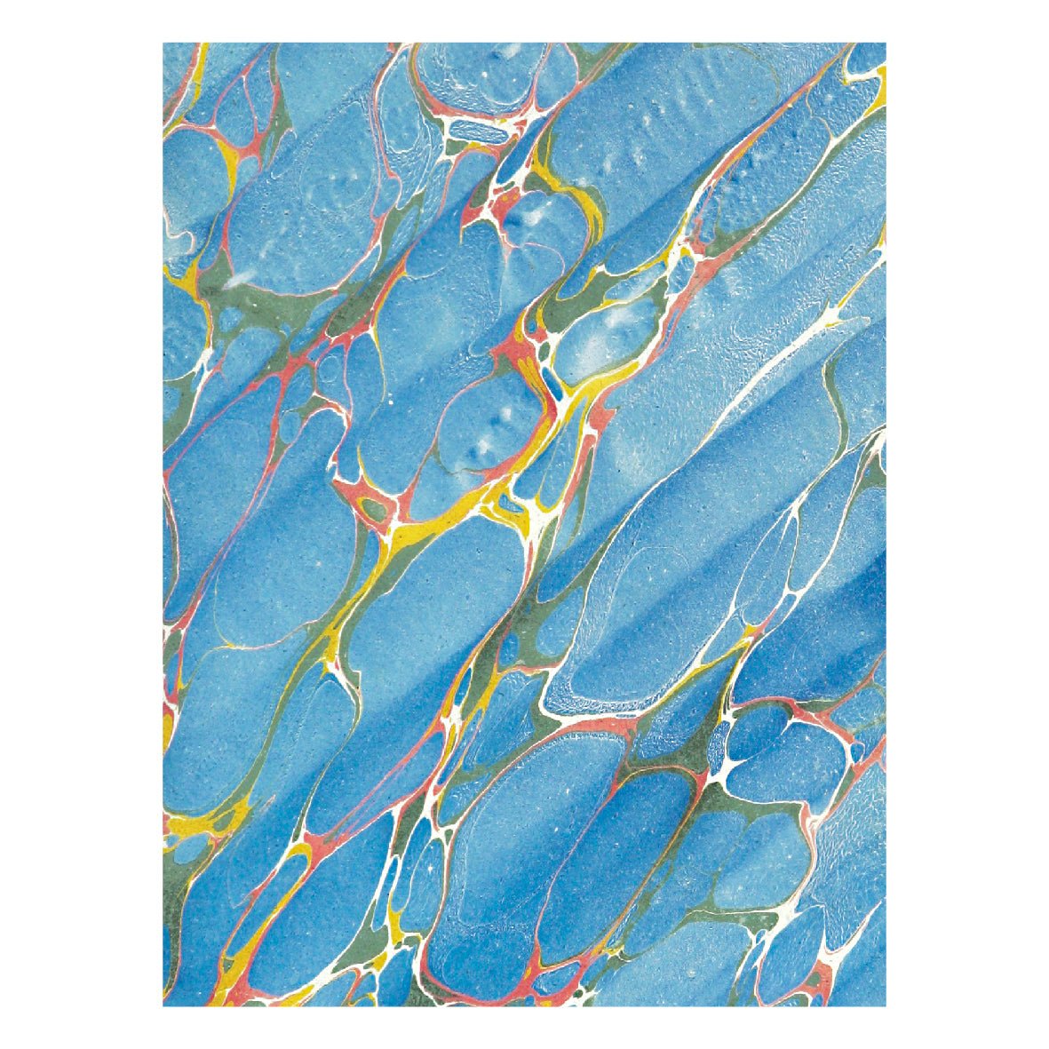 Decorative "Abstract Marble Texture" Poster | High - Quality Print | Repositionable Adhesive - Pasquín