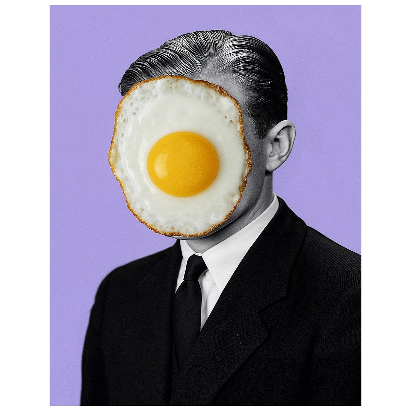 Decorative "Covered Man" Poster | High - Quality Print | Repositionable Adhesive - Pasquín