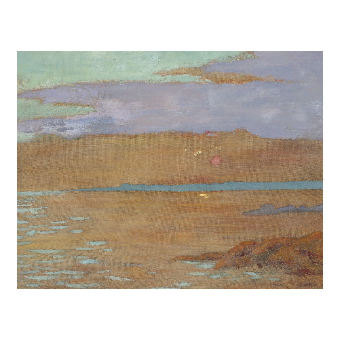 Decorative "Marine (1889)" by Paul Sérusier Poster | High - Quality Print | Repositionable Adhesive - Pasquín
