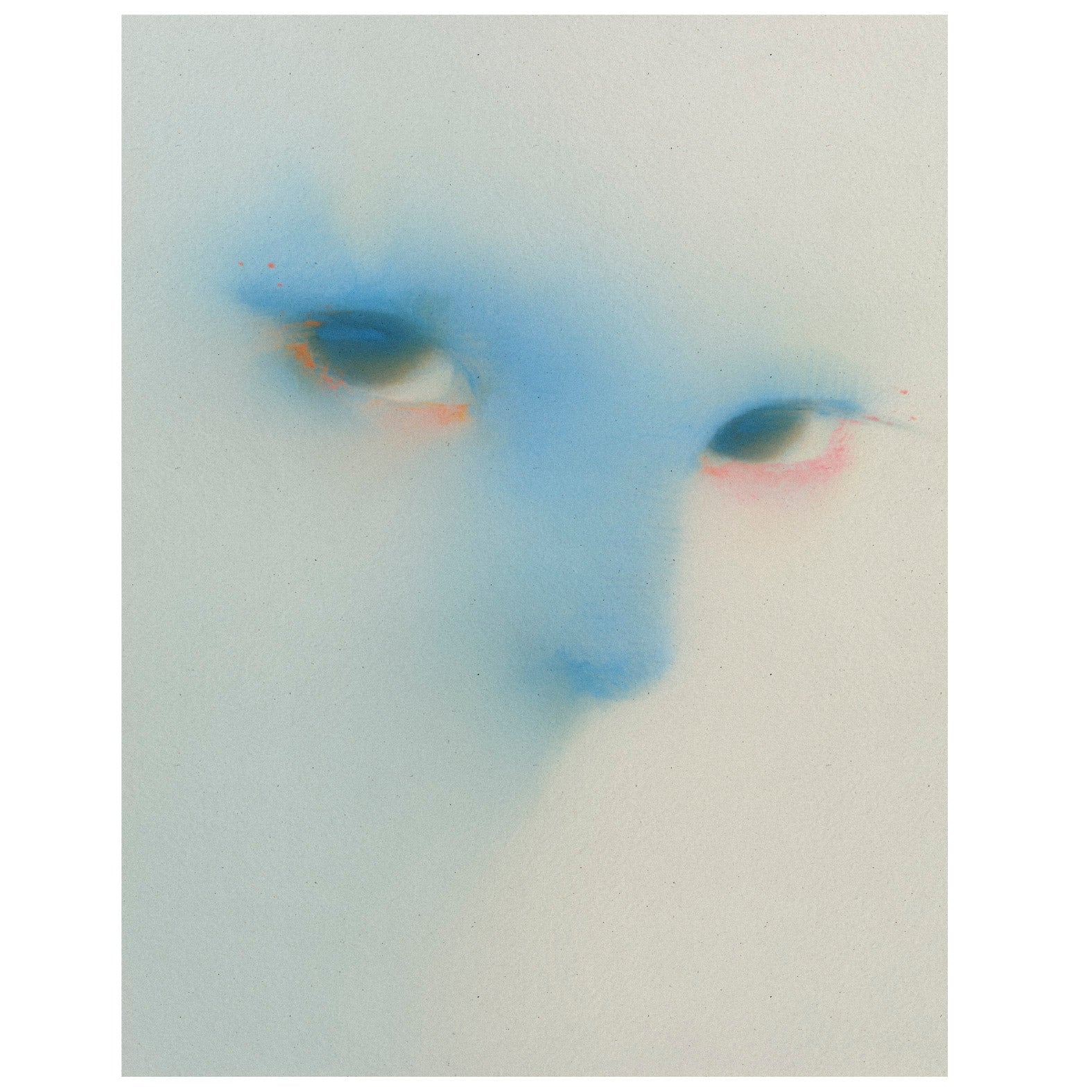 Decorative "Soft Gaze" Poster | High - Quality Print | Repositionable Adhesive - Pasquín