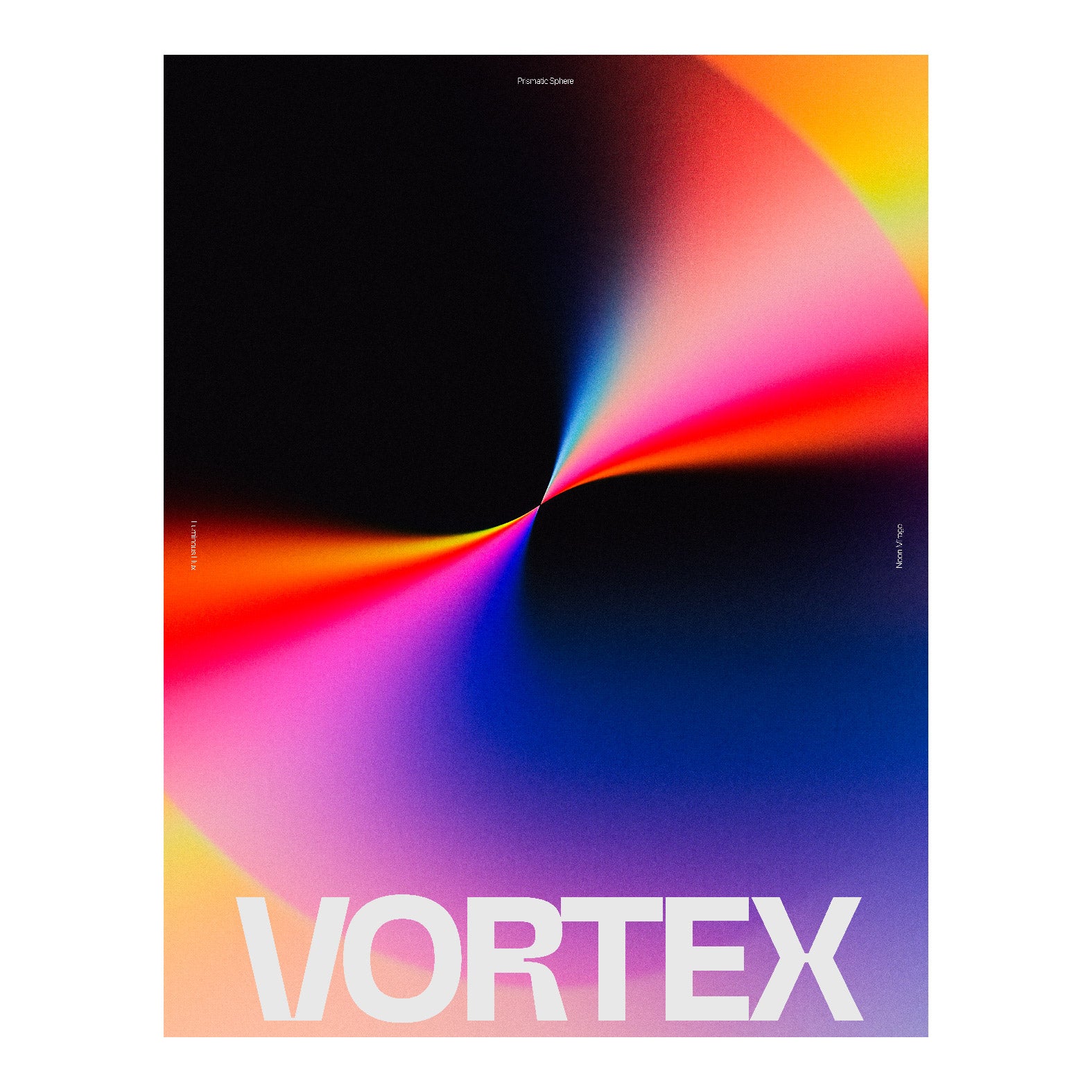 Decorative "Universal Chromatic Harmony Collection" Poster | High - Quality Print | Repositionable Adhesive - Pasquín