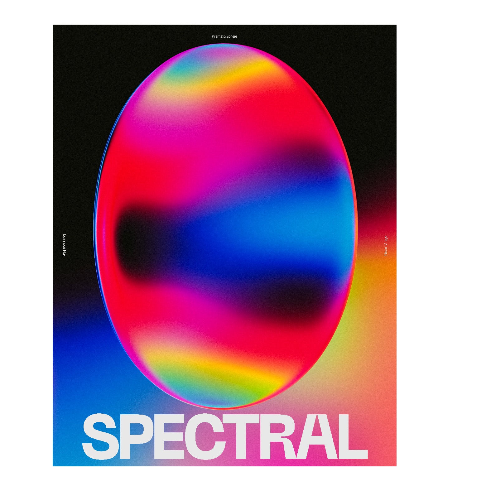 Decorative "Universal Chromatic Harmony Collection" Poster | High - Quality Print | Repositionable Adhesive - Pasquín