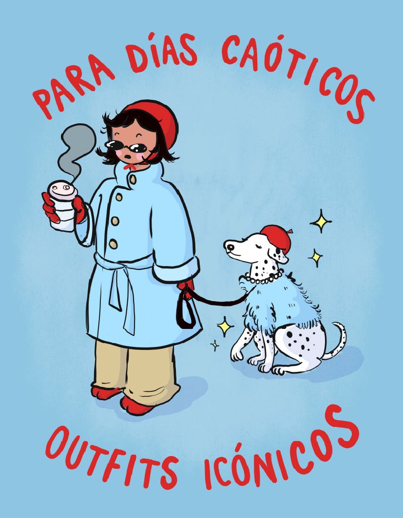 "For chaotic days..." by Lolillapolilla - Reusable Peel-and-Stick Poster - Pasquín