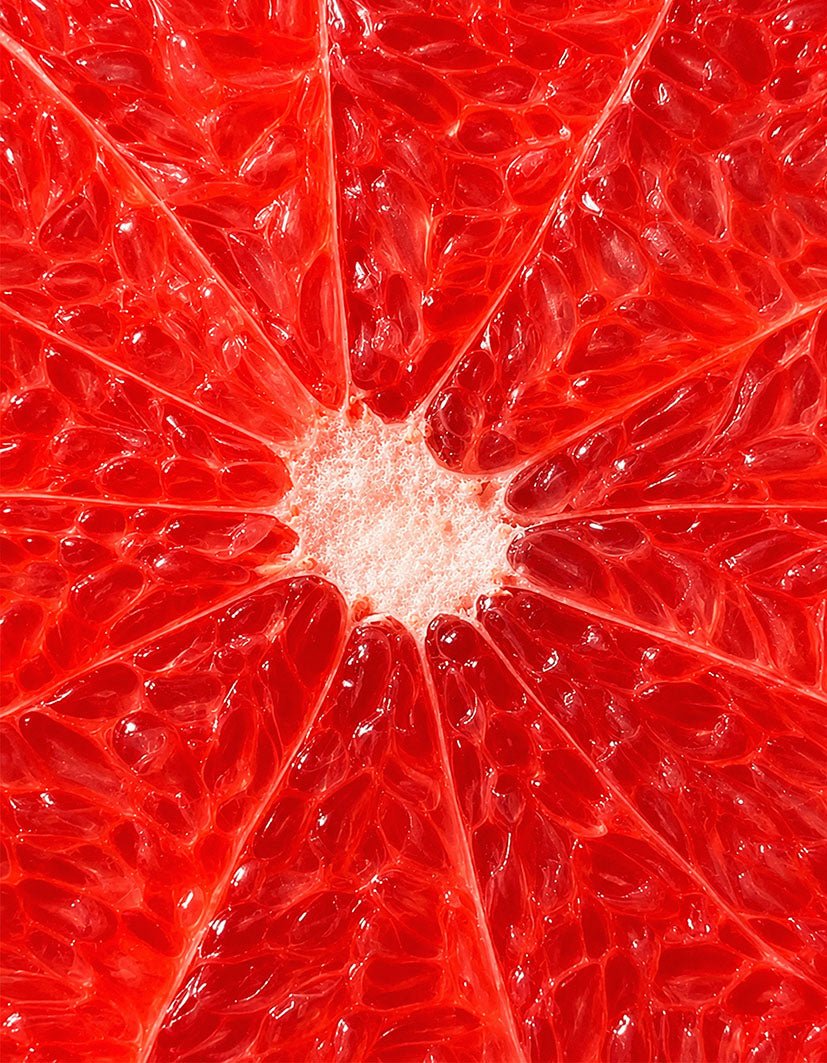 "Grapefruit Heart" - Reusable Peel-and-Stick Poster - Pasquín