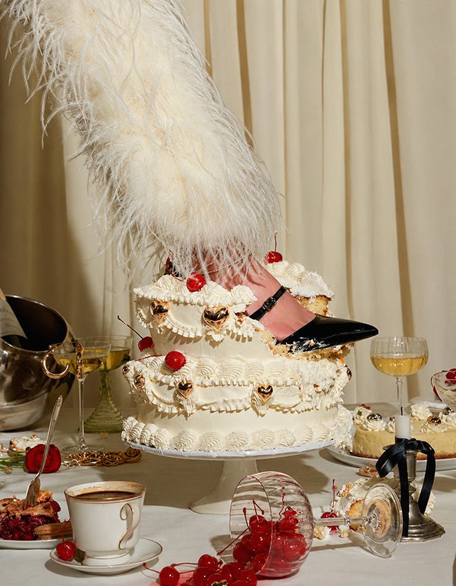 "Party Cake" - Reusable Peel-and-Stick Poster - Pasquín