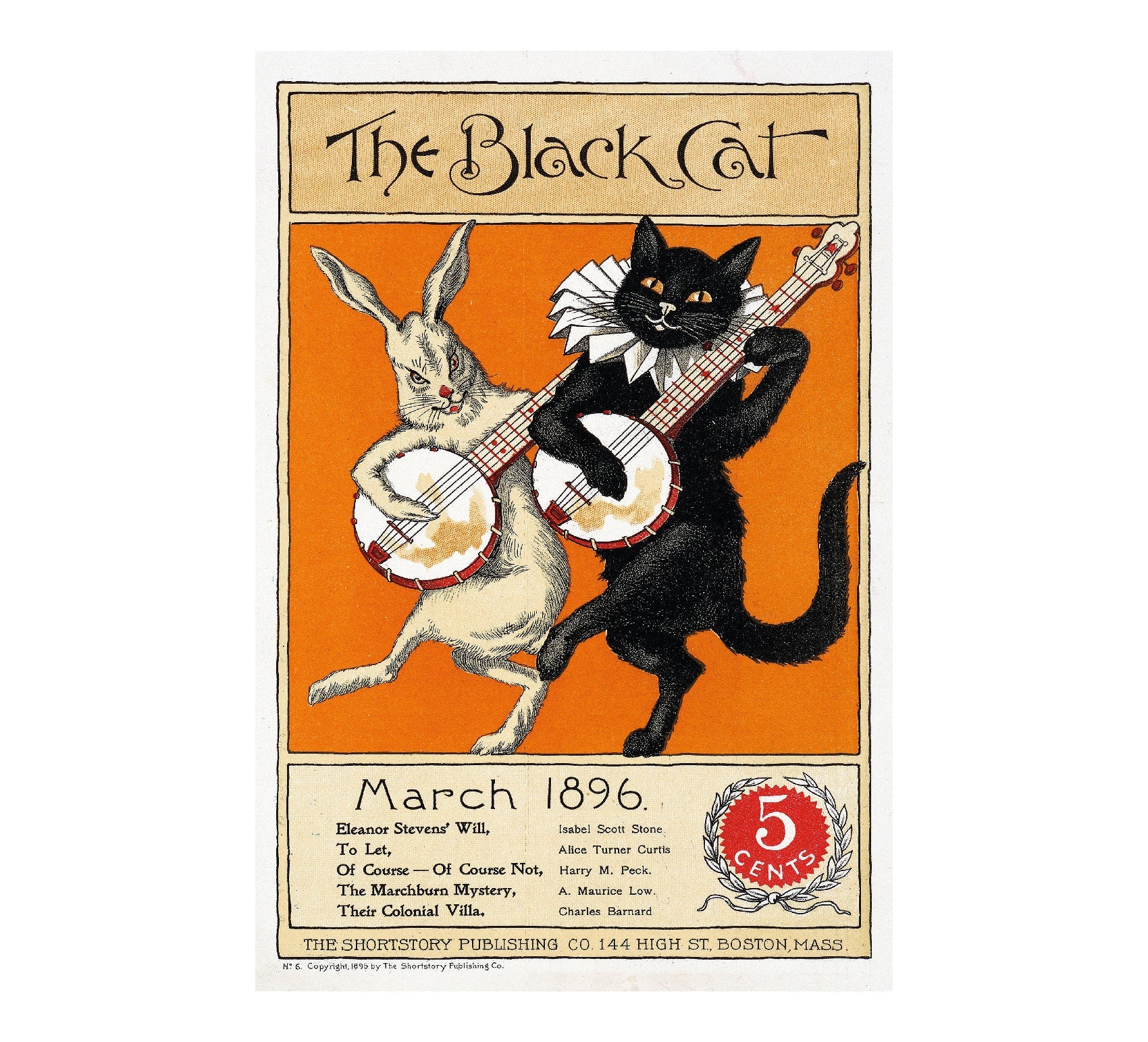 Repositionable Black Cat Poster - Eco - Friendly and High - Quality - Pasquín Store