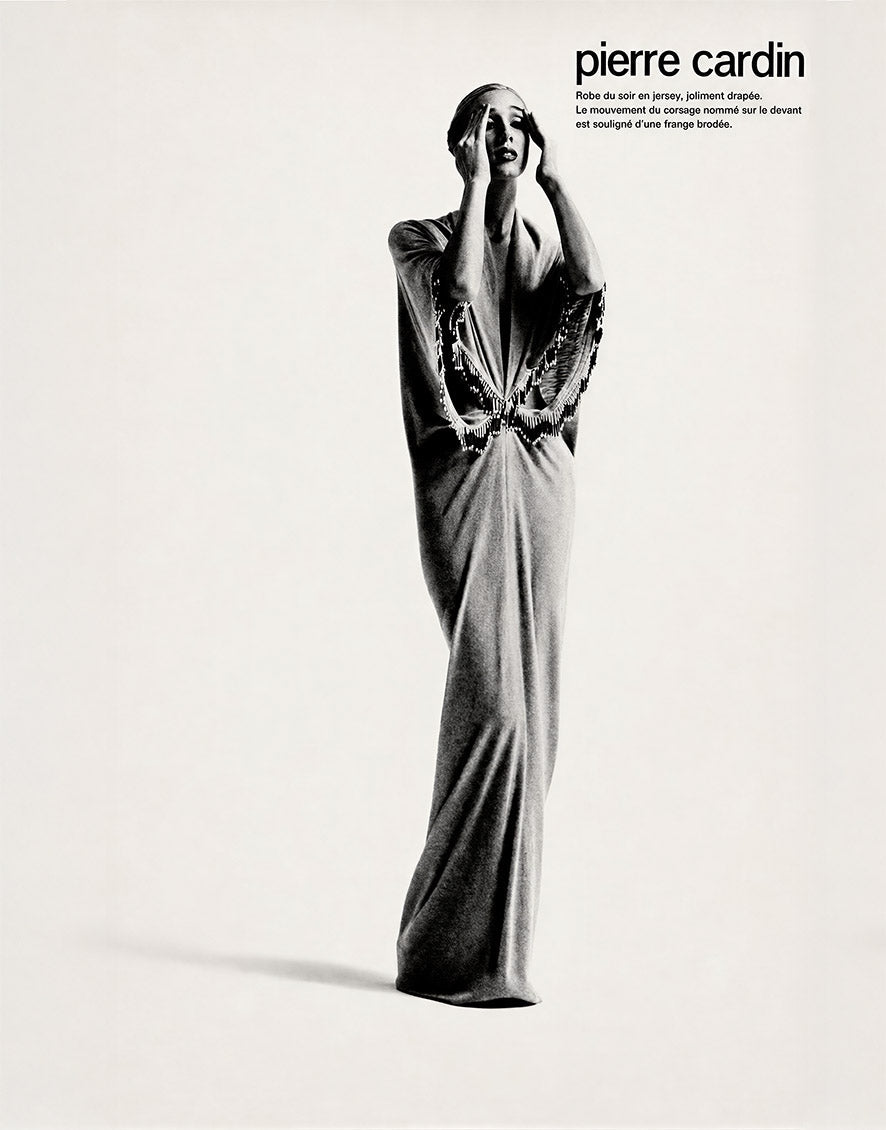 "The Haute Couture" by Pierre Cardin - Reusable Peel-and-Stick Poster - Pasquín