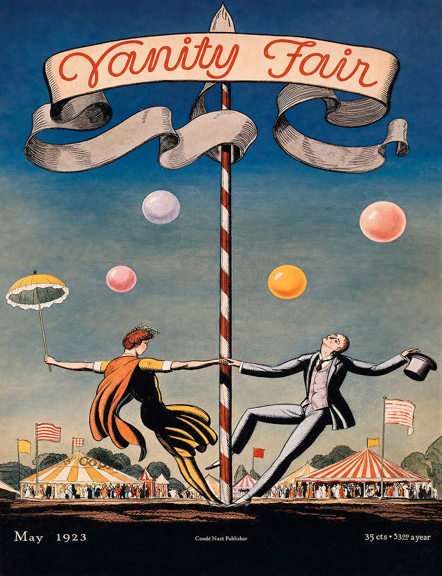 Vanity Fair – Mayo de 1923 - Reusable Peel-and-Stick Poster - Pasquín