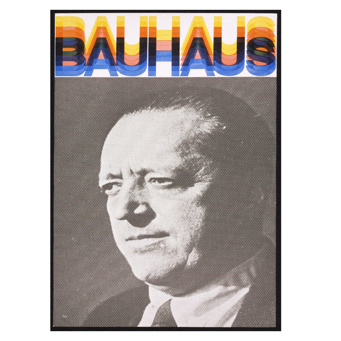 Decorative "Bauhaus (1968)" by Muriel Cooper Poster | High - Quality Print | Repositionable Adhesive - Pasquín