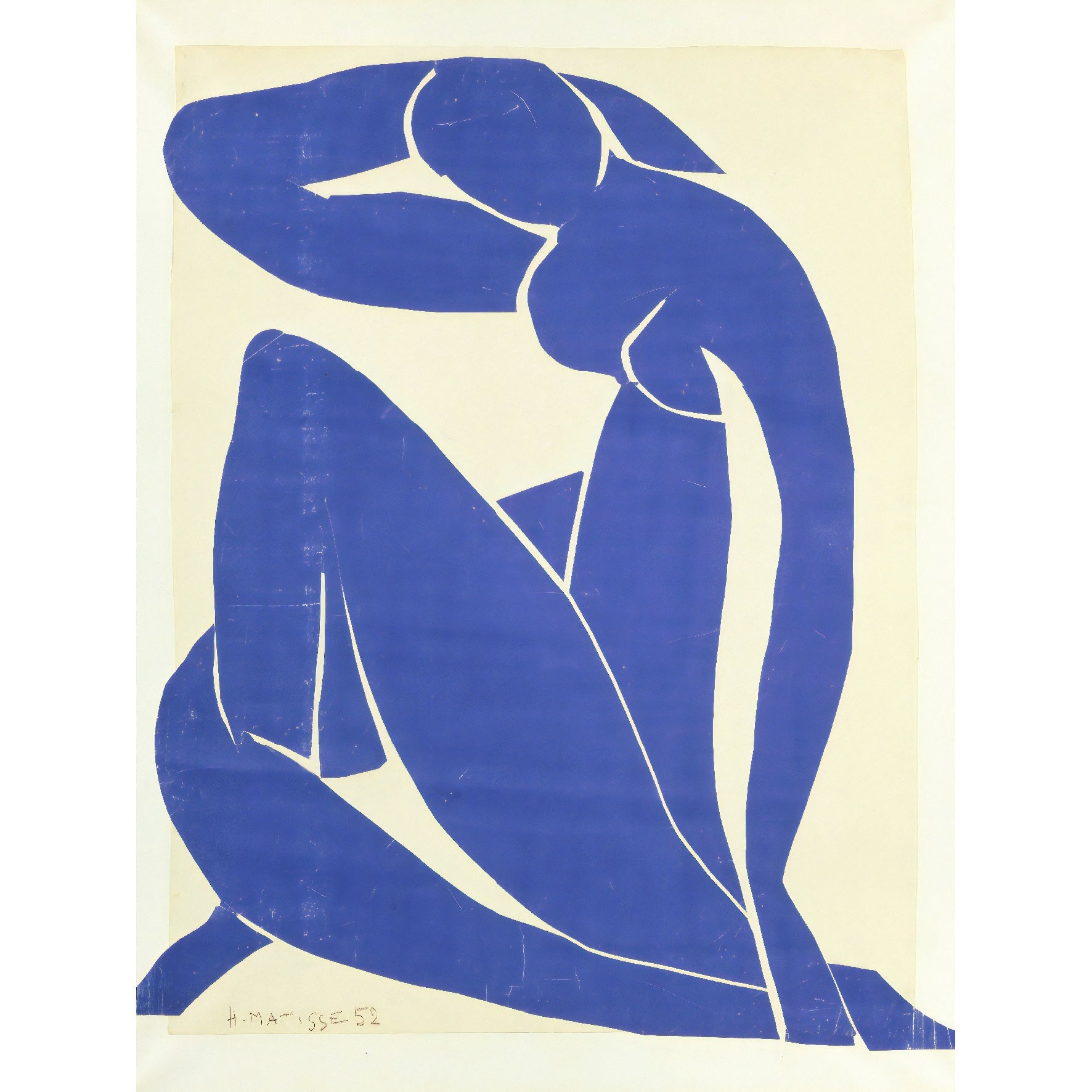 Decorative "Blue Nudes" by Henri Matisse Poster | High - Quality Print | Repositionable Adhesive - Pasquín Store