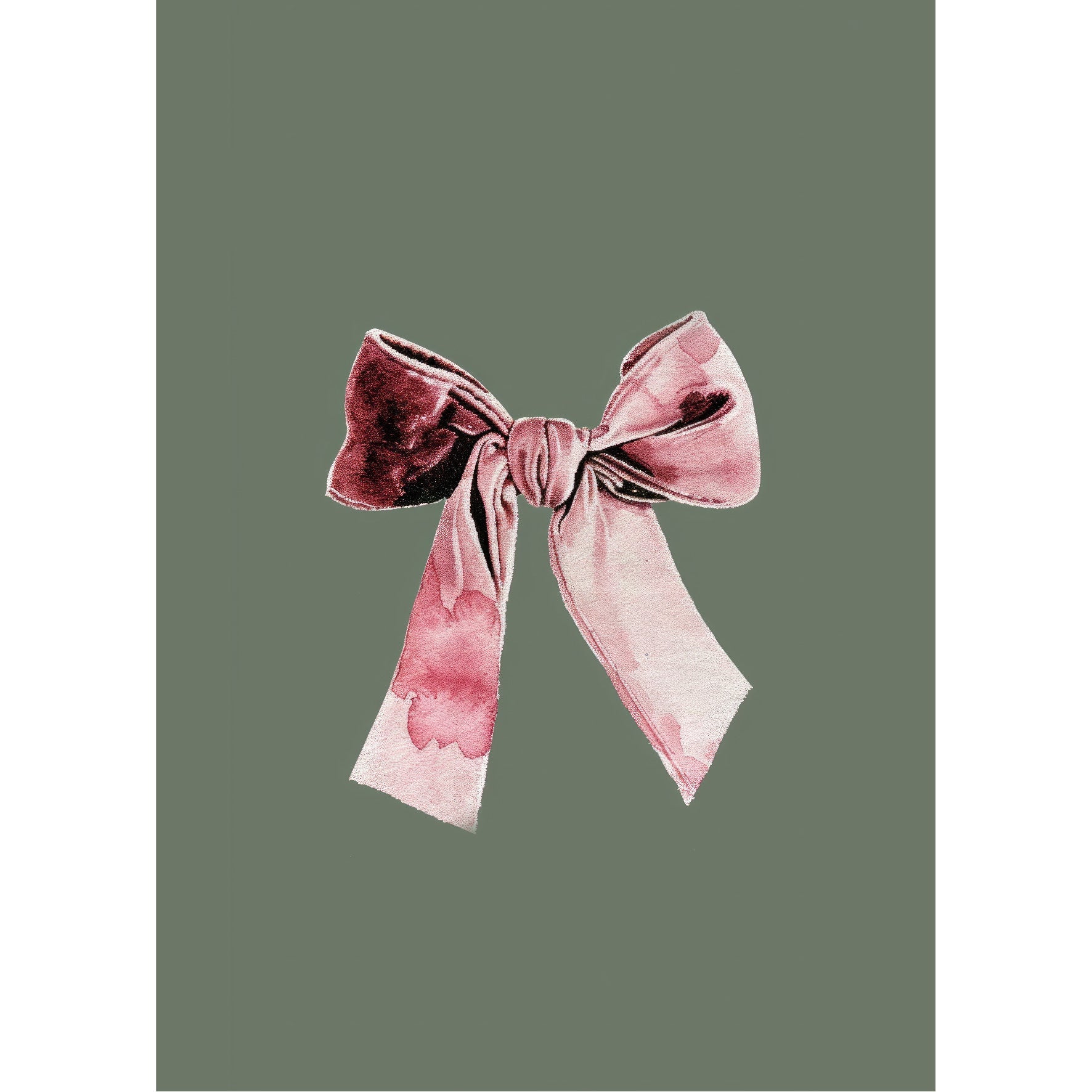 Decorative "Coquette Collection: Ribbon" Posters | High - Quality Print | Repositionable Adhesive - Pasquín Store