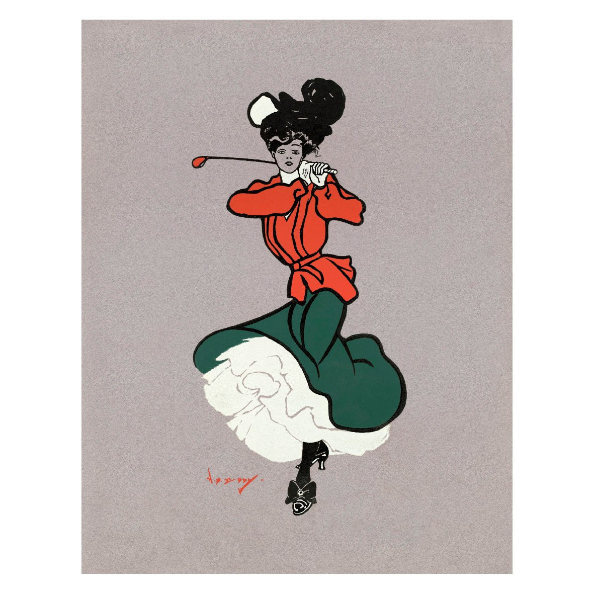 Decorative "Cover 'A good drive' (1903)" from Library of Congress Poster | High - Quality Print | Repositionable Adhesive - Pasquín