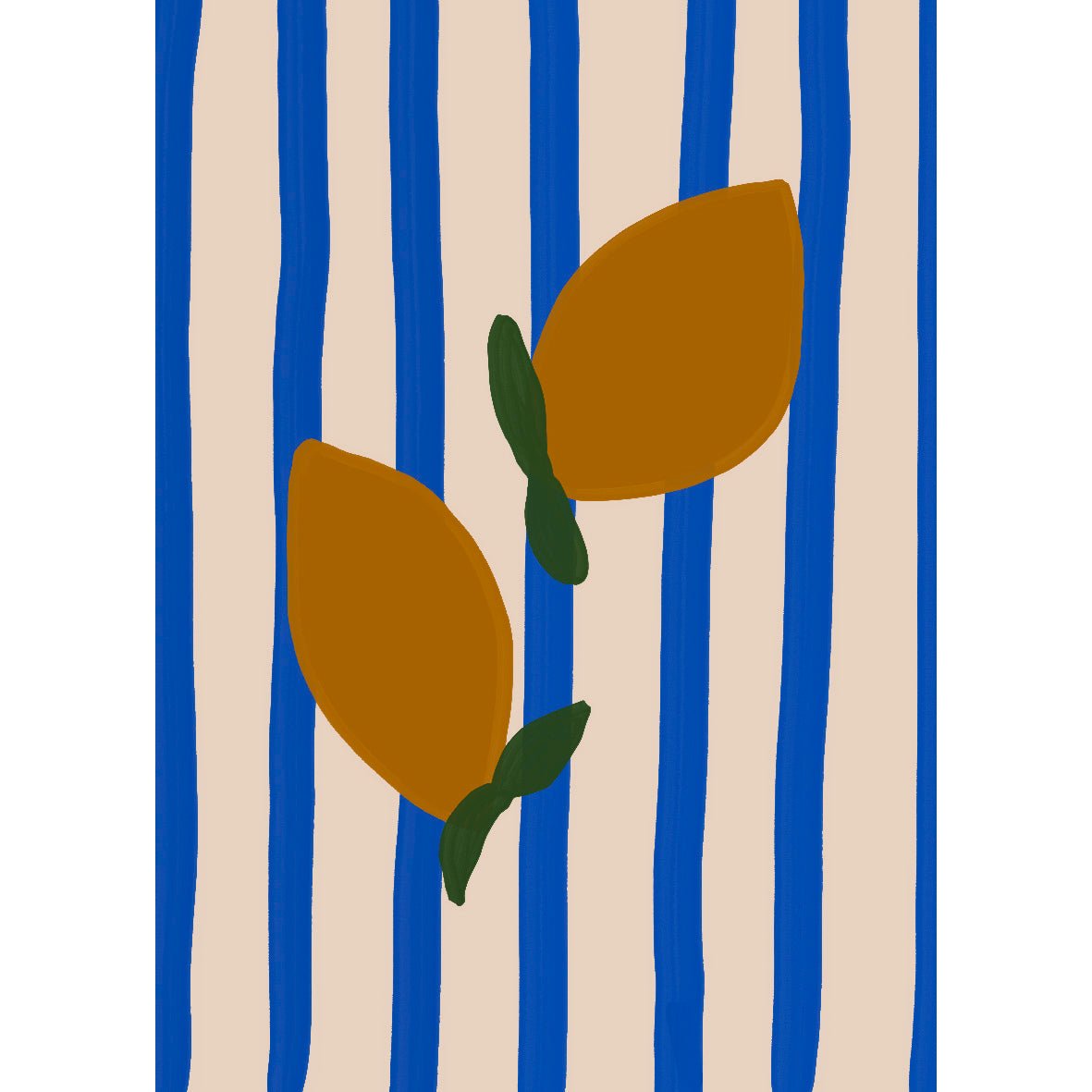 Decorative "Limes" Poster | High - Quality Print | Repositionable Adhesive - Pasquín