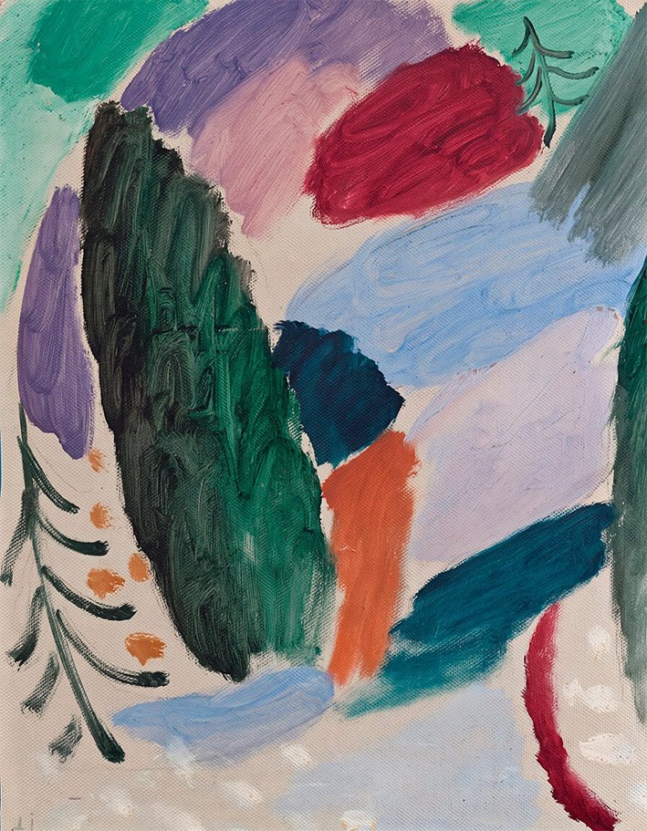 "Frosty Day (1915)" by Alexej von Jawlensky - Reusable Peel-and-Stick Poster - Pasquín