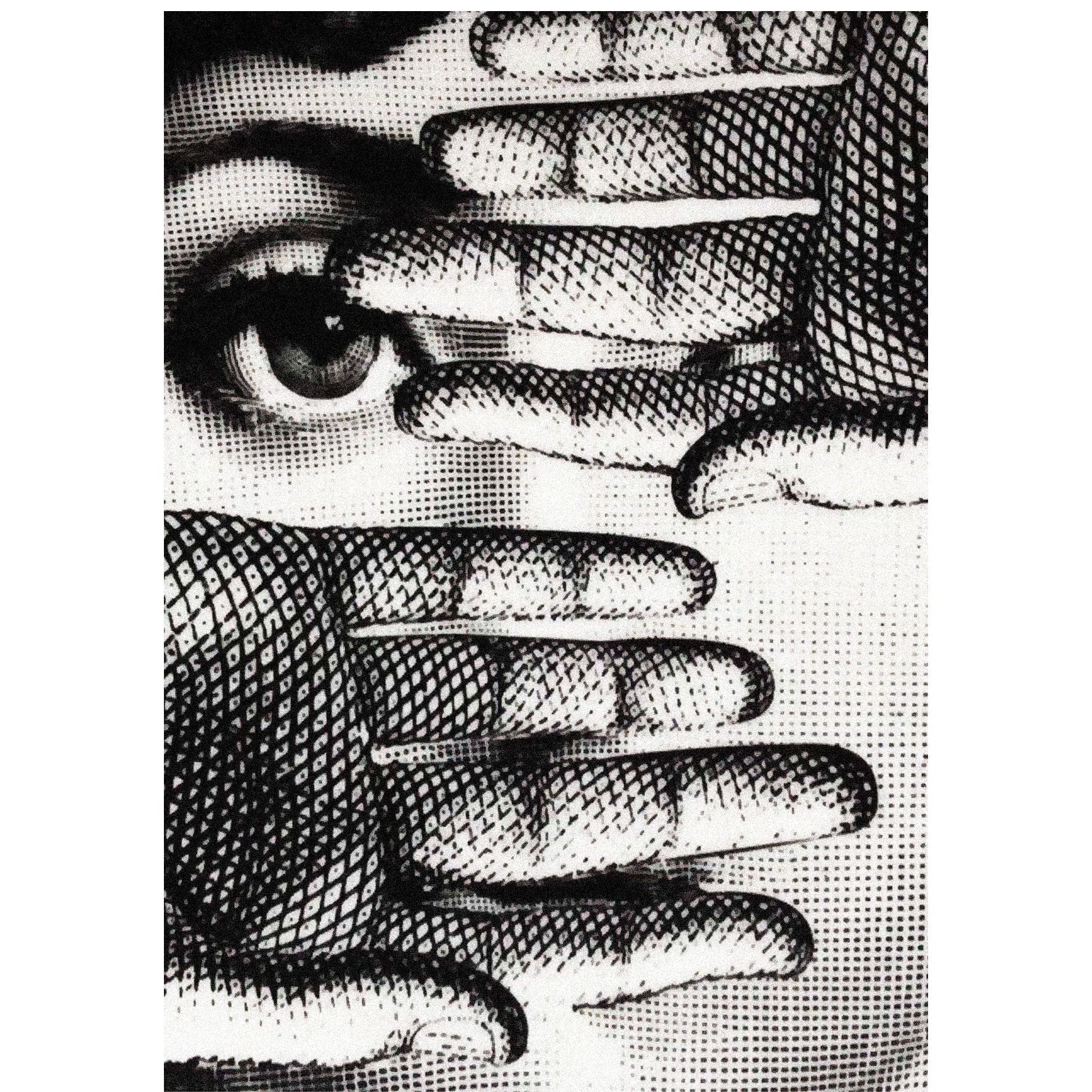 Handmade "Lina's hands" by P. Fornasetti Poster | High - Quality Print | Repositionable Adhesive - Pasquín Store