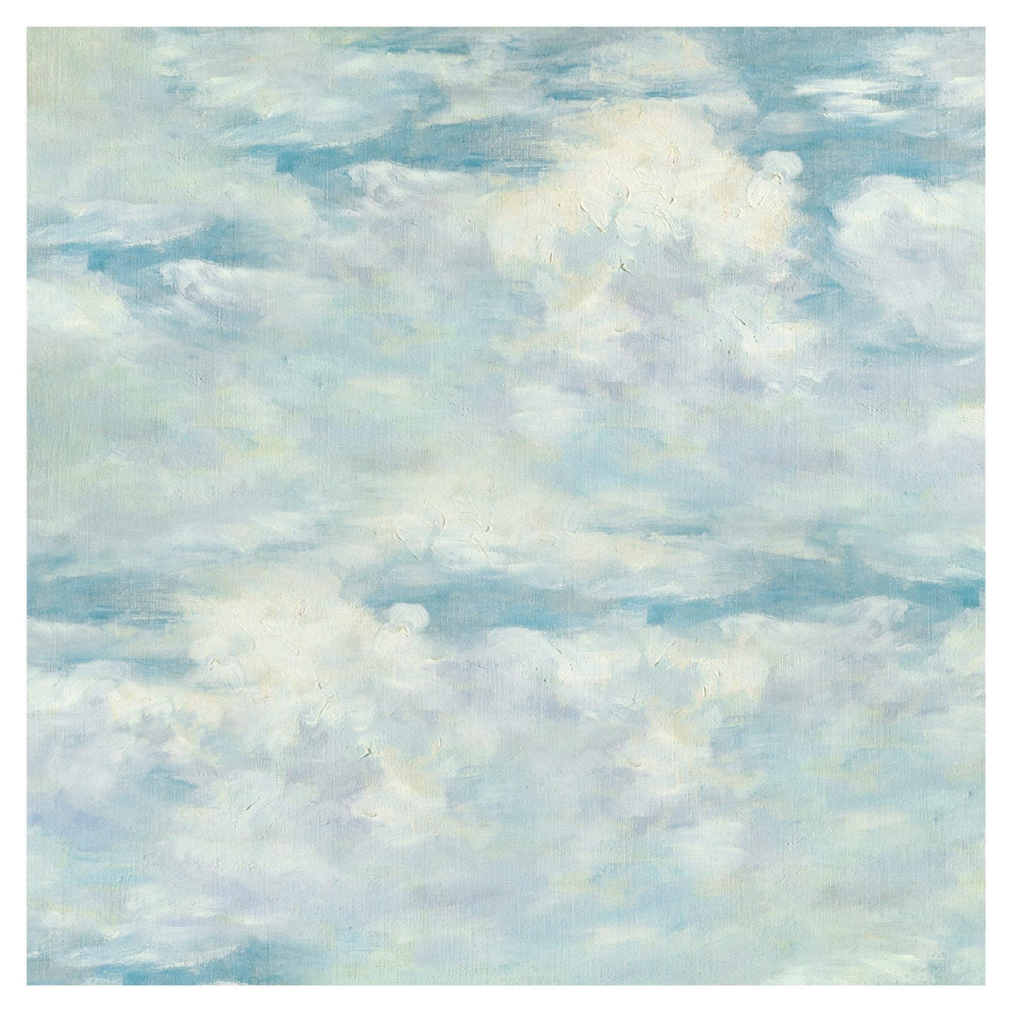 Handmade "Monet's Sky" Poster | High - Quality Print | Repositionable Adhesive - Pasquín Store