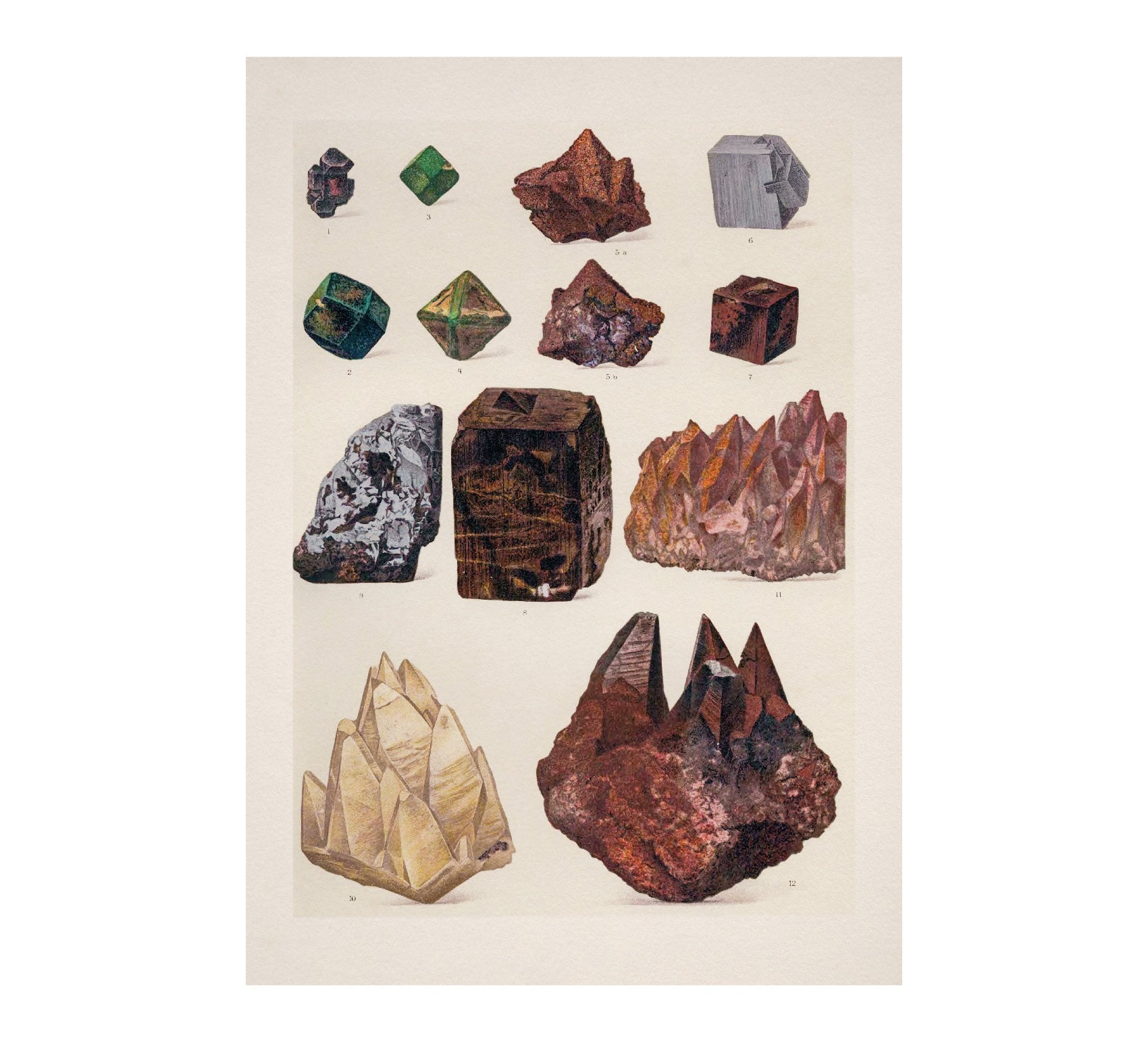 Handmade Vintage Crystals Art Adhesive Poster - Eco - Friendly and High - Quality - Pasquín Store