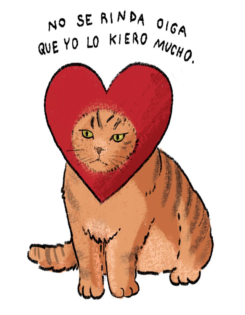 "I love you so much" by Lolillapolilla - Reusable Peel-and-Stick Poster - Pasquín