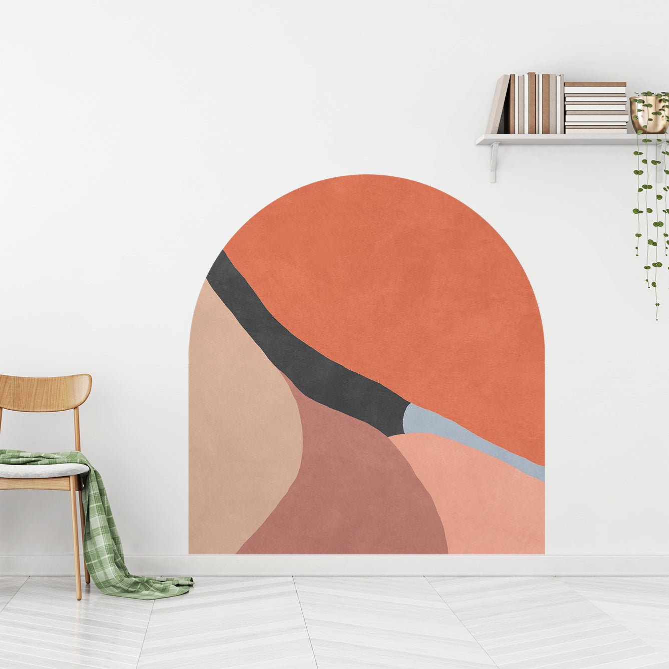 Mediterranean Texture Repositionable Wall Stickers - Pasquín Store