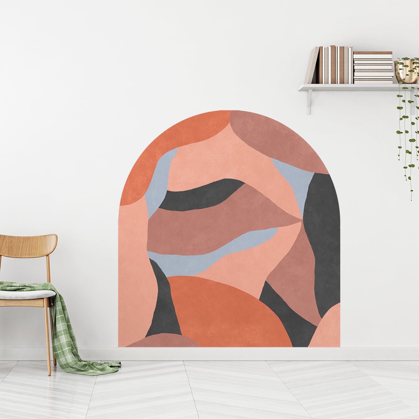 Mediterranean Texture Repositionable Wall Stickers - Pasquín Store