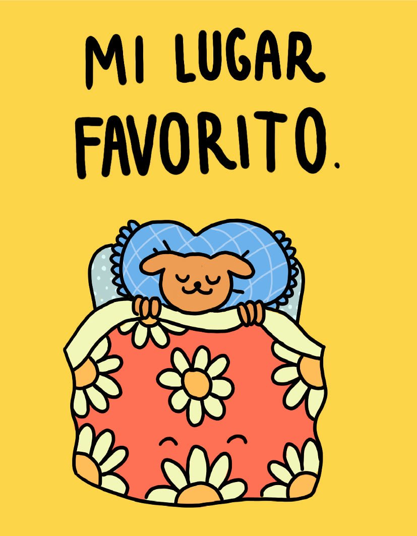 "My favorite place" by Lolillapolilla - Reusable Peel-and-Stick Poster - Pasquín