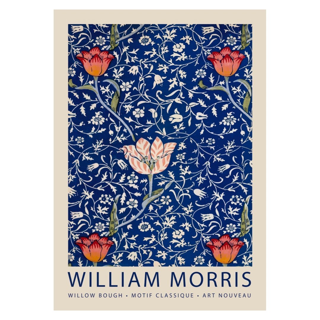 Pasquín Repositionable Adhesive Posters: William Morris - Pasquín Store