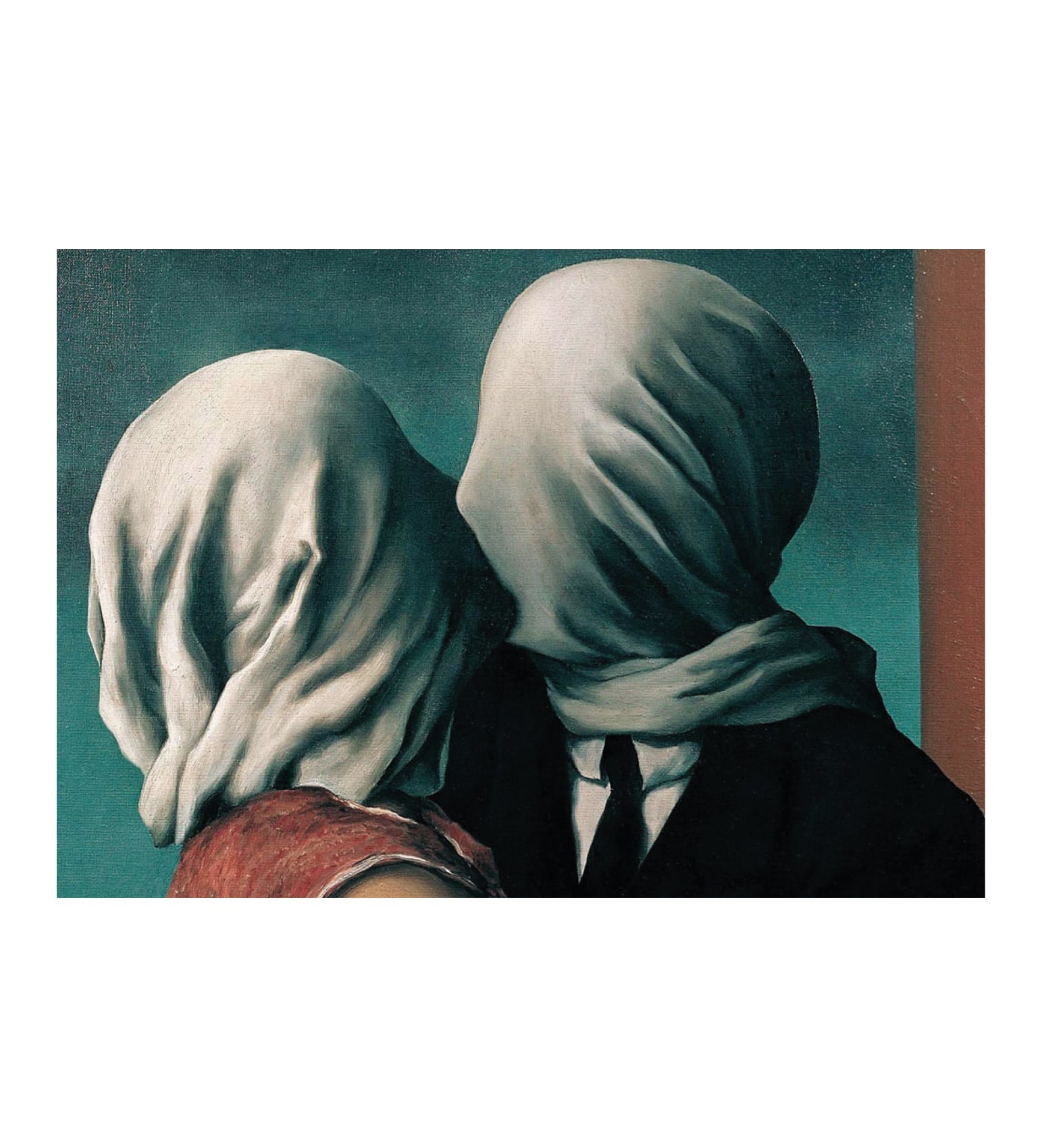 Repositionable Vintage Art Poster - The Lovers - Pasquín Store