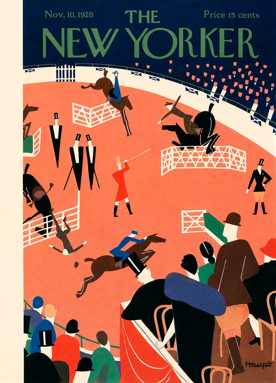"The New Yorker Cover (10 noviembre 1928)" - Reusable Peel-and-Stick Poster - Pasquín