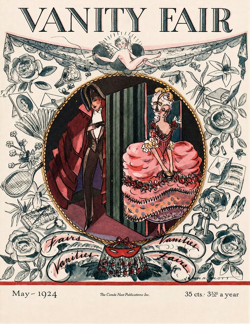 Vanity Fair – Octubre de 1916 - Reusable Peel-and-Stick Poster