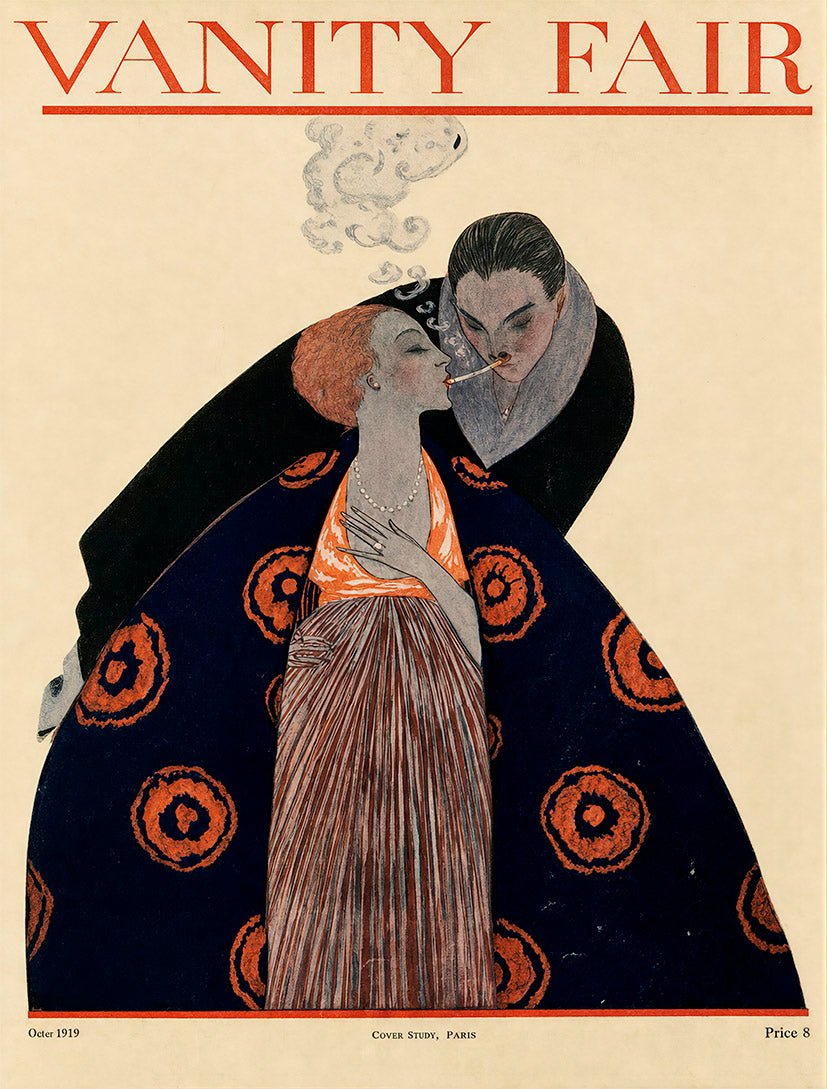 Vanity Fair – Octubre de 1919 - Reusable Peel-and-Stick Poster